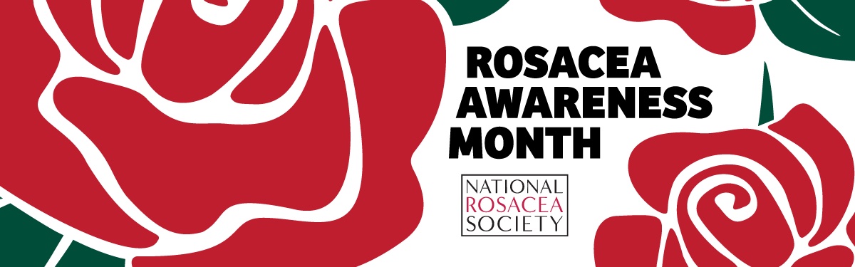 rosacea awareness month logo